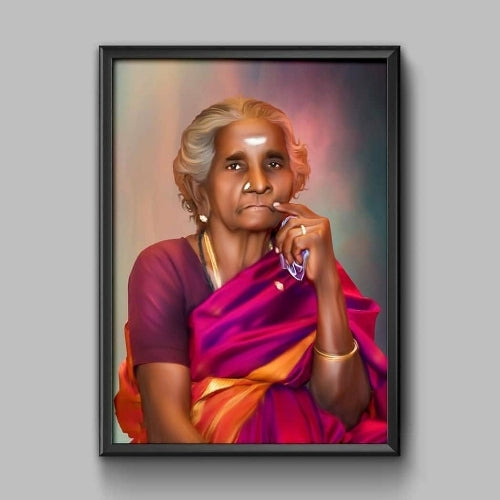 Personalized oil painting Photo Frames For Walls Decoration for Birthday, Anniversary and all occassions (Copy) (Copy)