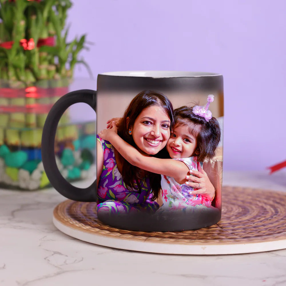 magic personalised photo mug