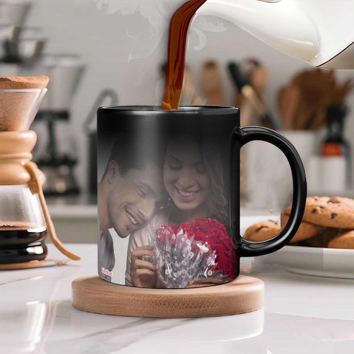 magic personalised photo mug