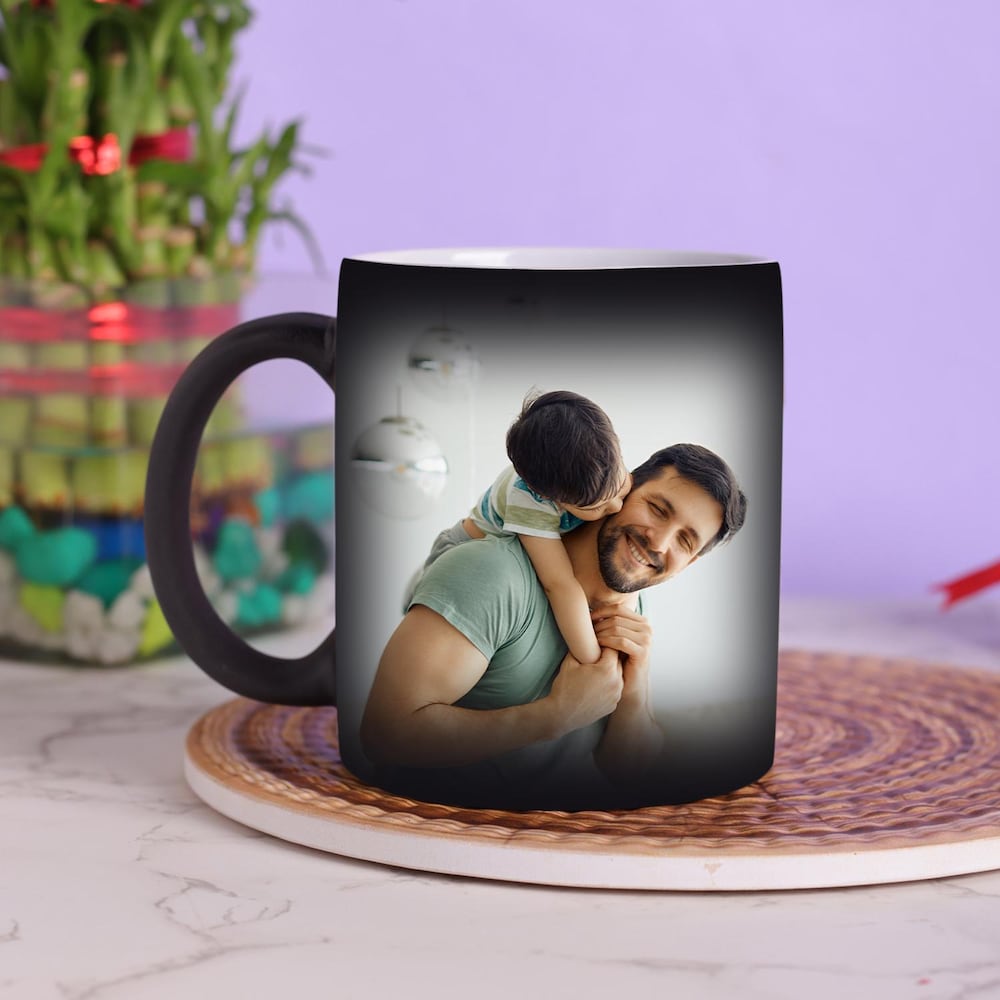 magic personalised photo mug