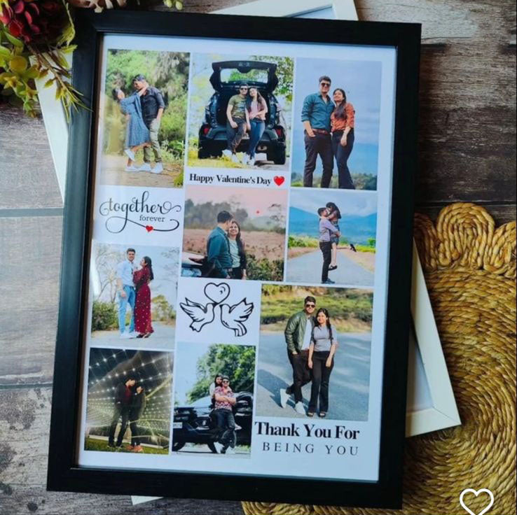 Personalized photo collage Frames For Walls Decoration for Birthday, Anniversary and all occassions (Copy) (Copy) (Copy) (Copy)