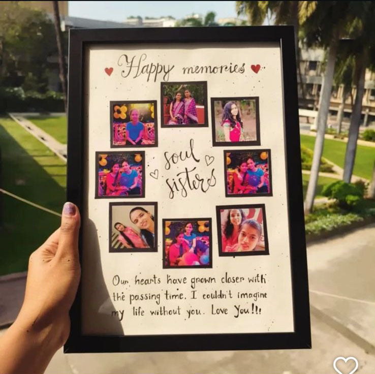 Personalized photo collage Frames For Walls Decoration for Birthday, Anniversary and all occassions (Copy) (Copy) (Copy) (Copy)