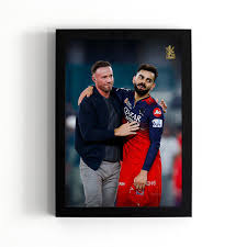 cricketer customized photo frame