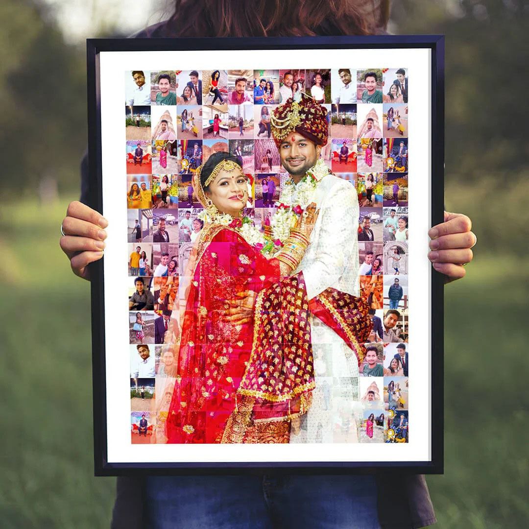 Personalized Collage Photo Frames For Walls Decoration for Birthday, Anniversary and all occassions