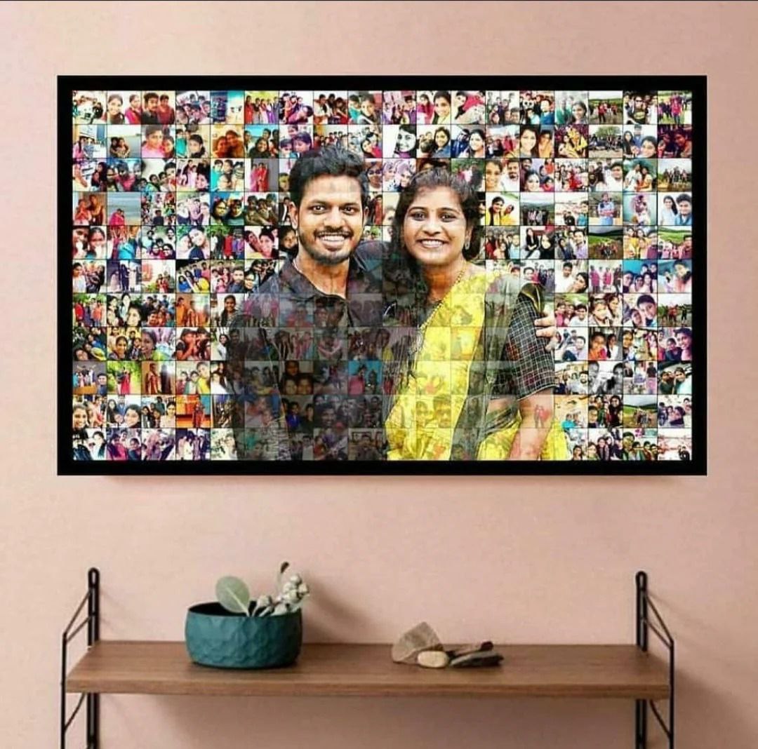 Personalized Collage Photo Frames For Walls Decoration for Birthday, Anniversary and all occassions