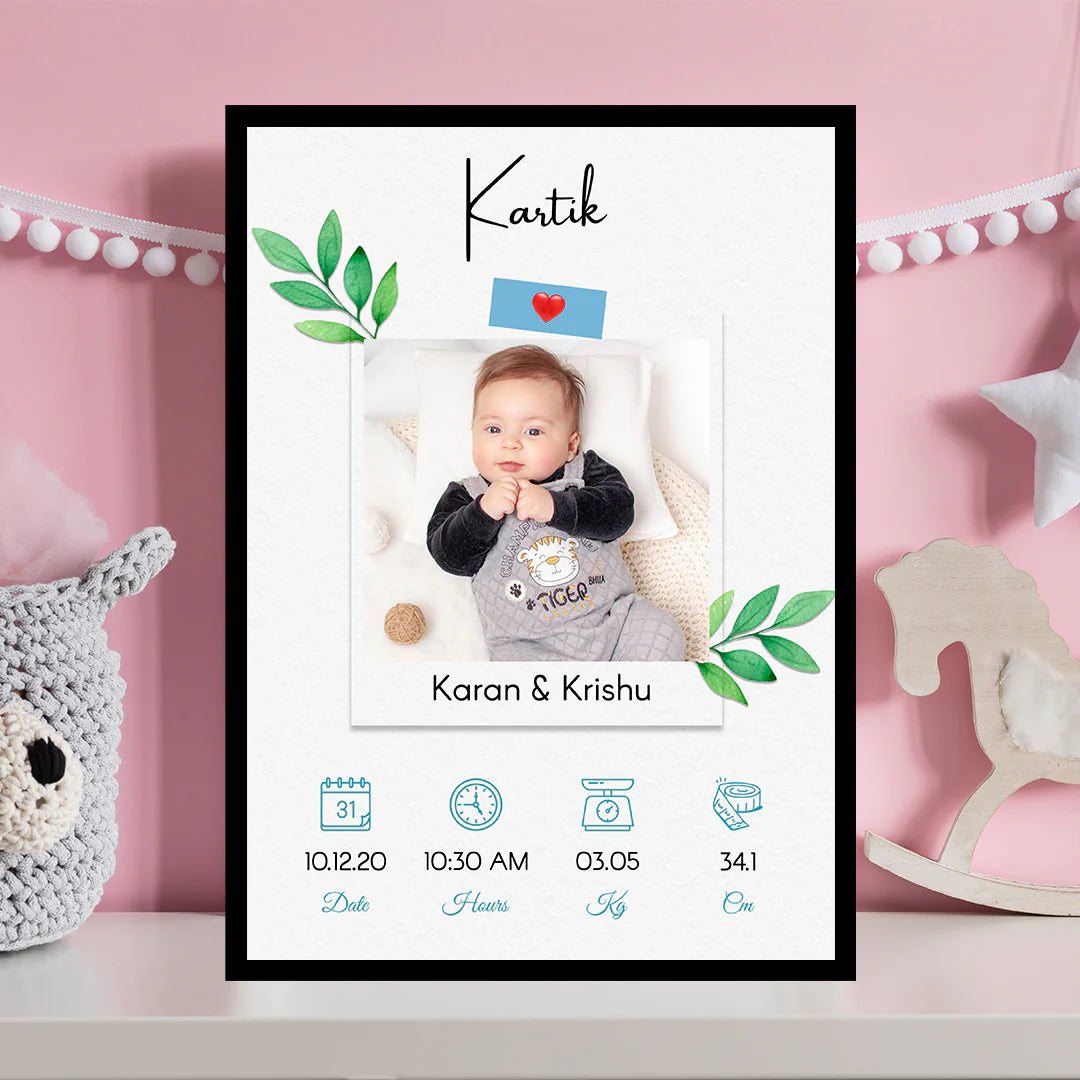Personalized baby Photo Frames For Walls Decoration for Birthday, Anniversary and all occassions (Copy) (Copy) (Copy) (Copy) (Copy) (Copy)