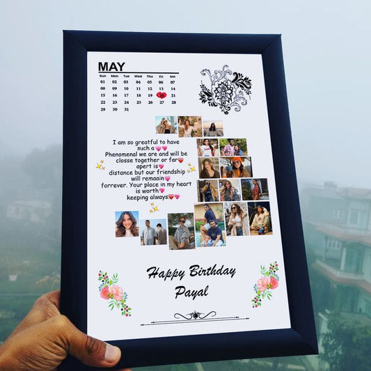 Birthday photo frame