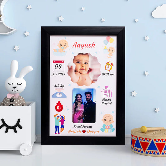 Personalized baby Photo Frames For Walls Decoration for Birthday, Anniversary and all occassions (Copy) (Copy) (Copy) (Copy) (Copy) (Copy)