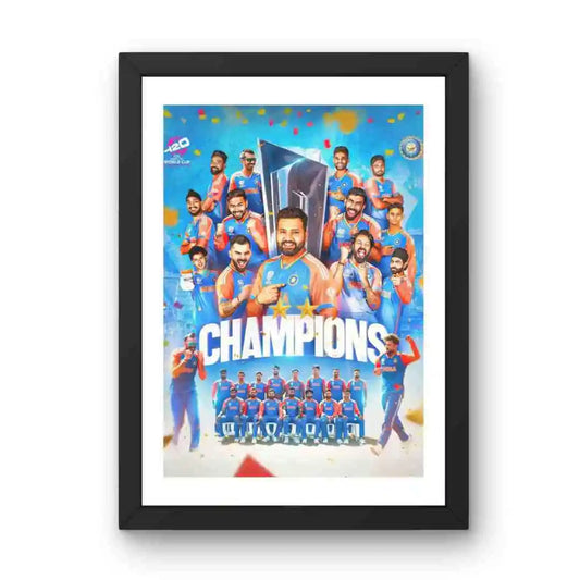 cricketer customized photo frame
