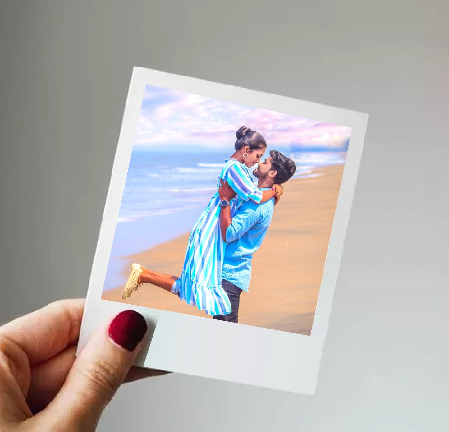 CUSTOMISED (50 Piece) Photo Print Digital Style Photo | Birthdays, Weddings, Anniversaries, Holidays, Baby (Mobile Size(3X2 Inches)